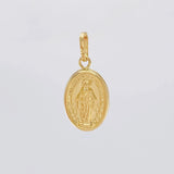 Dije Virgen Milagrosa 0.55g / 1.9cm Oro Amarillo 18K