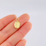 Dije Virgen Milagrosa 0.55 g / 2 cm Oro Amarillo 18K