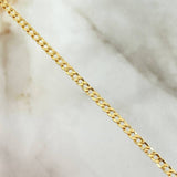 Cadena Cubana 3,4gr / 45cm / 2.2mm Oro Amarillo +0 18K