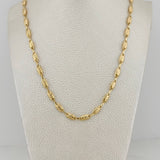 Cadena Rustico Corona 11.45 g / 61 cm / 4.38 mm Oro Amarillo 18K
