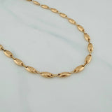 Cadena Rustico Corona 11.45 g / 61 cm / 4.38 mm Oro Amarillo 18K