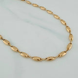 Cadena Rustica Corona 11.3 g / 62 cm / 3.4 mm Oro Amarillo 18K