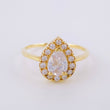 Anillo Gota 2.3gr / T6 / Oro Amarillo 18K