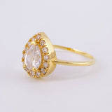 Anillo Gota 2.3gr / T6 / Oro Amarillo 18K