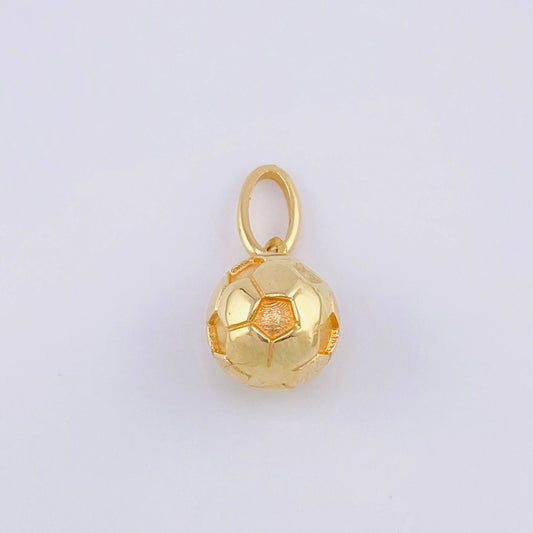 Dije Fútbol Balon 1.9gr / 1.05cm / Oro Amarillo 18K