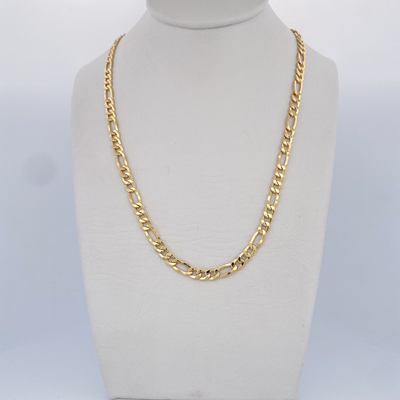 Cadena Figaro 11.2gr / 65cm / +0 Oro 18K &