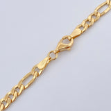 Cadena Figaro 9.4gr / 60.5cm / +0Oro 18K &