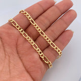 Cadena Figaro 9.4gr / 60.5cm / +0Oro 18K &