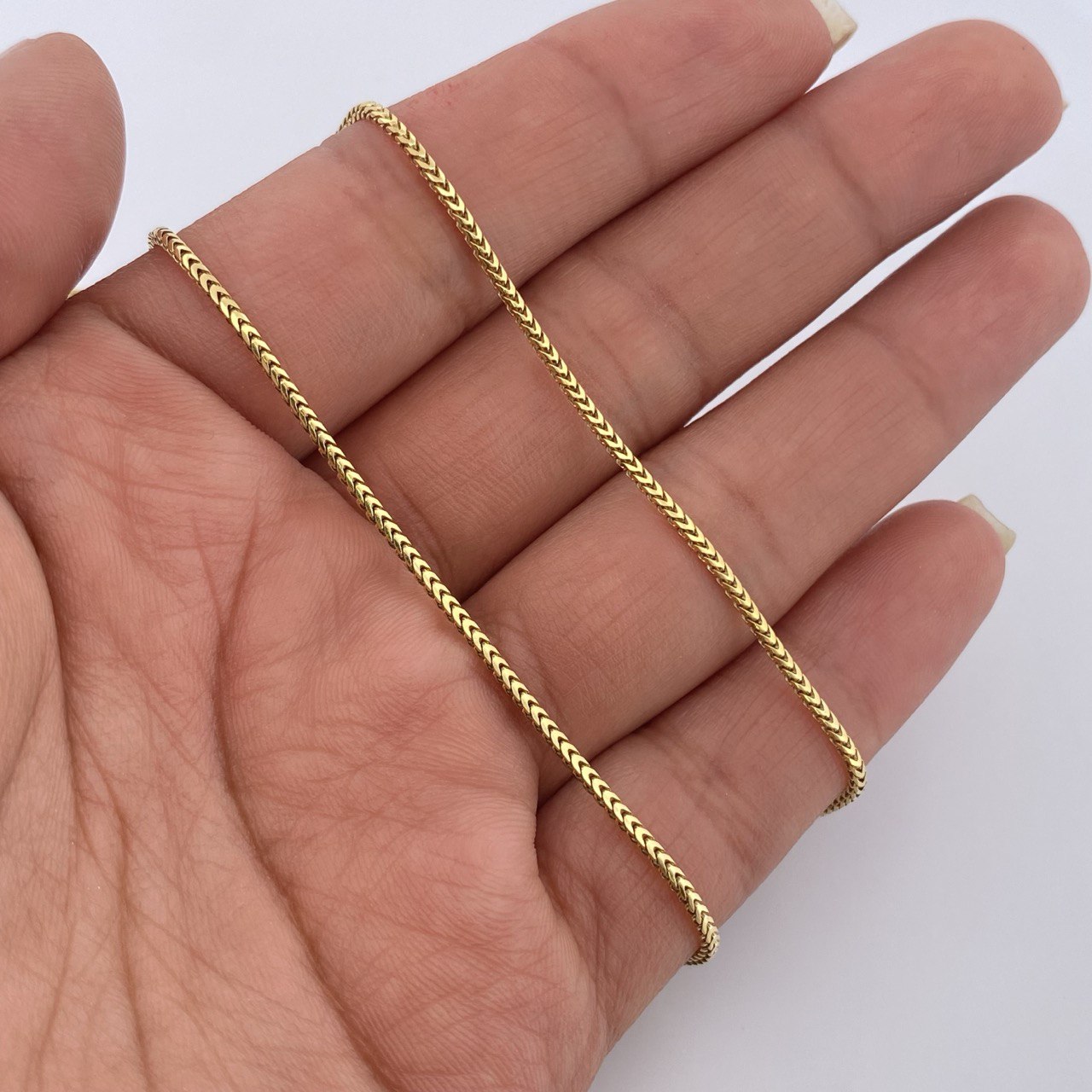 Cadena Franco Especial 6.65gr / 60cm / +3Oro 18K &