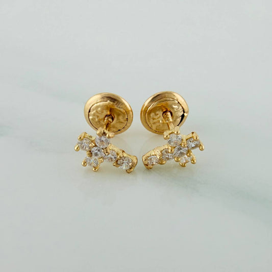 Topos Cruz 0.75gr / 5mm Oro Amarillo 18K %