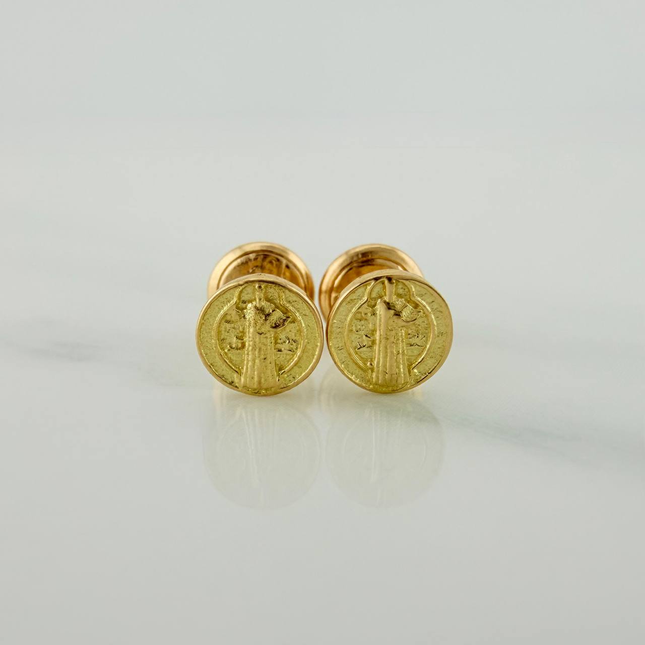 Topos San Benito 0.9gr / 5.8mm Oro Amarillo 18K %