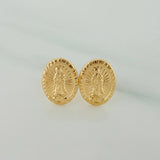 Topos Virgen De Guadalupe 0.75 g / 8.1 mm Oro Amarillo 18K