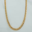 Cadena Cubana 7.7 g / 61.5 cm / 4.1 mm Oro Amarillo 18K