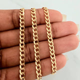 Cadena Cubana 13.3 g / 61 cm / 5.9 mm Oro Amarillo 18K