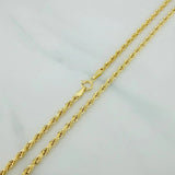 Cadena Lazo 6.7 g / 60 cm / 2.5 mm Oro Amarillo 18K