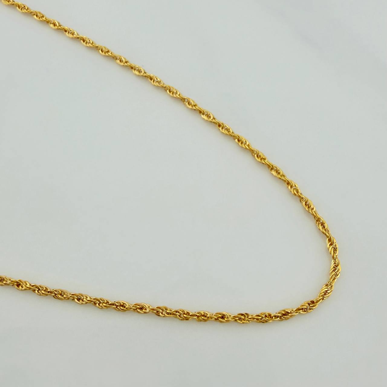 Cadena Lazo 1.5gr / 60cm / Oro Amarillo +3 18K $