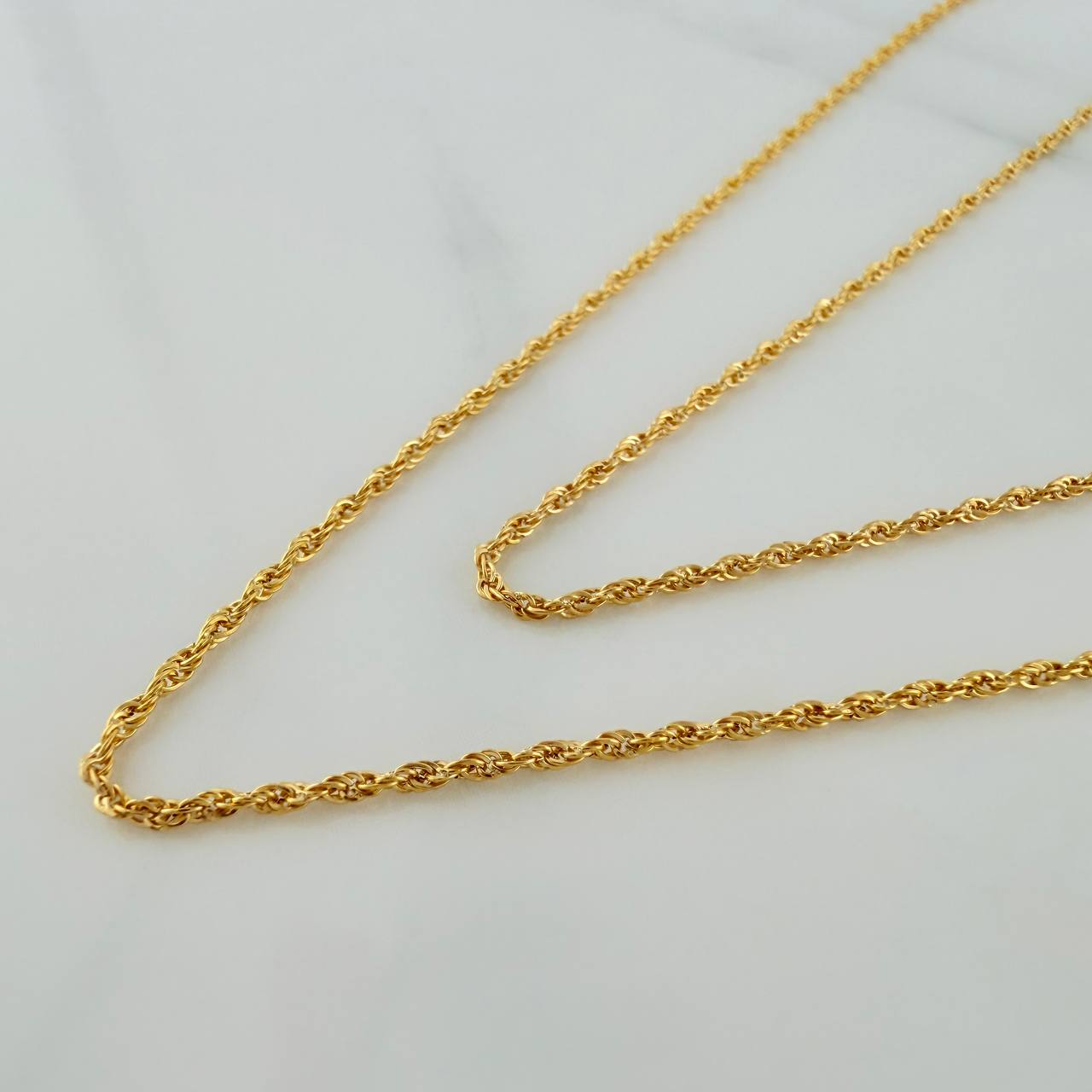 Cadena Lazo 1.5gr / 60cm / Oro Amarillo +3 18K $