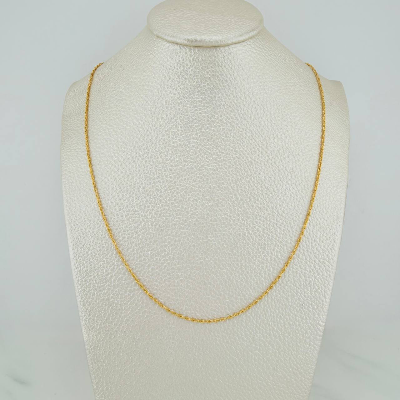 Cadena Lazo 1 g / 49 cm / 1.2 mm Oro Amarillo 18K