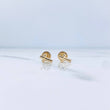Topos Cruz 0.45gr / Liso Oro Amarillo 18K &