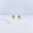 Topos Cruz 0.4gr / Punteados Oro Amarillo 18K &