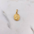 Dije Virgen Del Carmen 0.95gr / 2.3cm / Sagrado Corazon De Jesus Troquelado Oro Amarillo 18K #