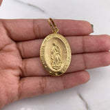 Dije Virgen Guadalupe 2.9gr / 4.3cm / Troquelado Oro Amarillo 18K #