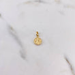 Dije San Benito 0.45gr / 1.4cm / Troquelado Oro Amarillo 18K #