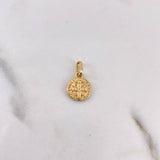 Dije San Benito 1.05gr / 1.5cm / Plano Oro Amarillo 18K #