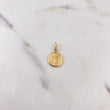 Dije Medalla Divino Niño 0.5gr / 1.8cm / Troquelado Oro Amarillo 18K #
