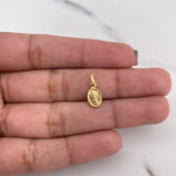 Dije Divino Niño 0.25gr / 1.4cm / Troquelado Oro Amarillo 18K #
