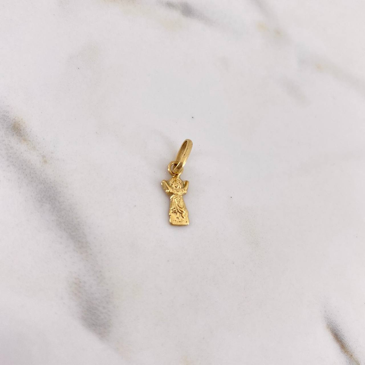 Dije Divino Niño 0.45gr / 1.7cm / Oro Amarillo 18K #