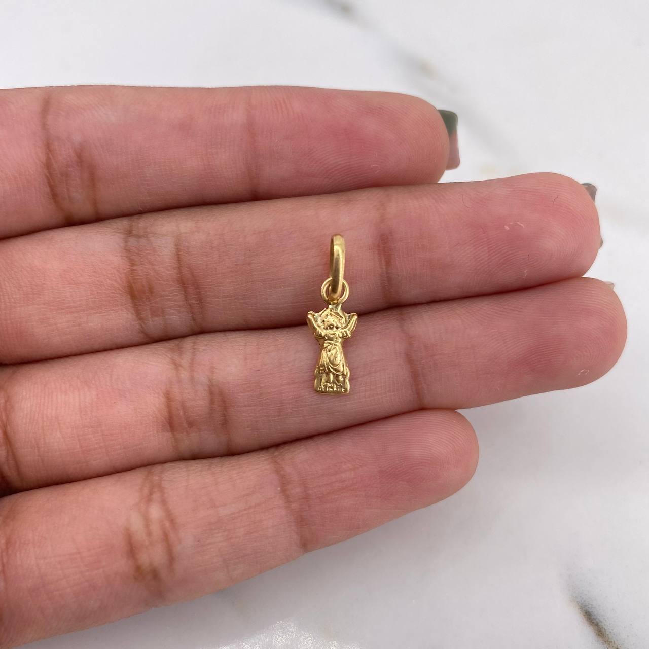Dije Divino Niño 0.45gr / 1.7cm / Oro Amarillo 18K #