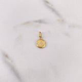 Dije Virgen Milagrosa 0.4gr / 1.4cm / Troquelado Oro Amarillo 18K #