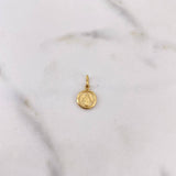 Dije Virgen Milagrosa 0.4gr / 1.4cm / Troquelado Oro Amarillo 18K #