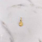 Dije Virgen Milagrosa 0.35gr / 1.6cm / Troquelado Oro Amarillo 18K #