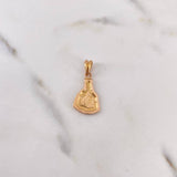 Dije Virgen Del Carmen 2.55gr / 2.6cm / Oro Rosa 18K #