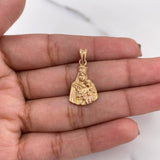 Dije Virgen Del Carmen 2.55gr / 2.6cm / Oro Rosa 18K #