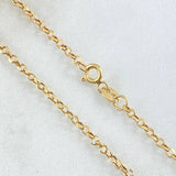 Cadena Roll-On 1.9gr / 45cm / +3 Oro 18K ©