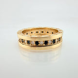 Anillo Rustico Tupido 10gr / T10 1/4 / Oro Amarillo 18K ©