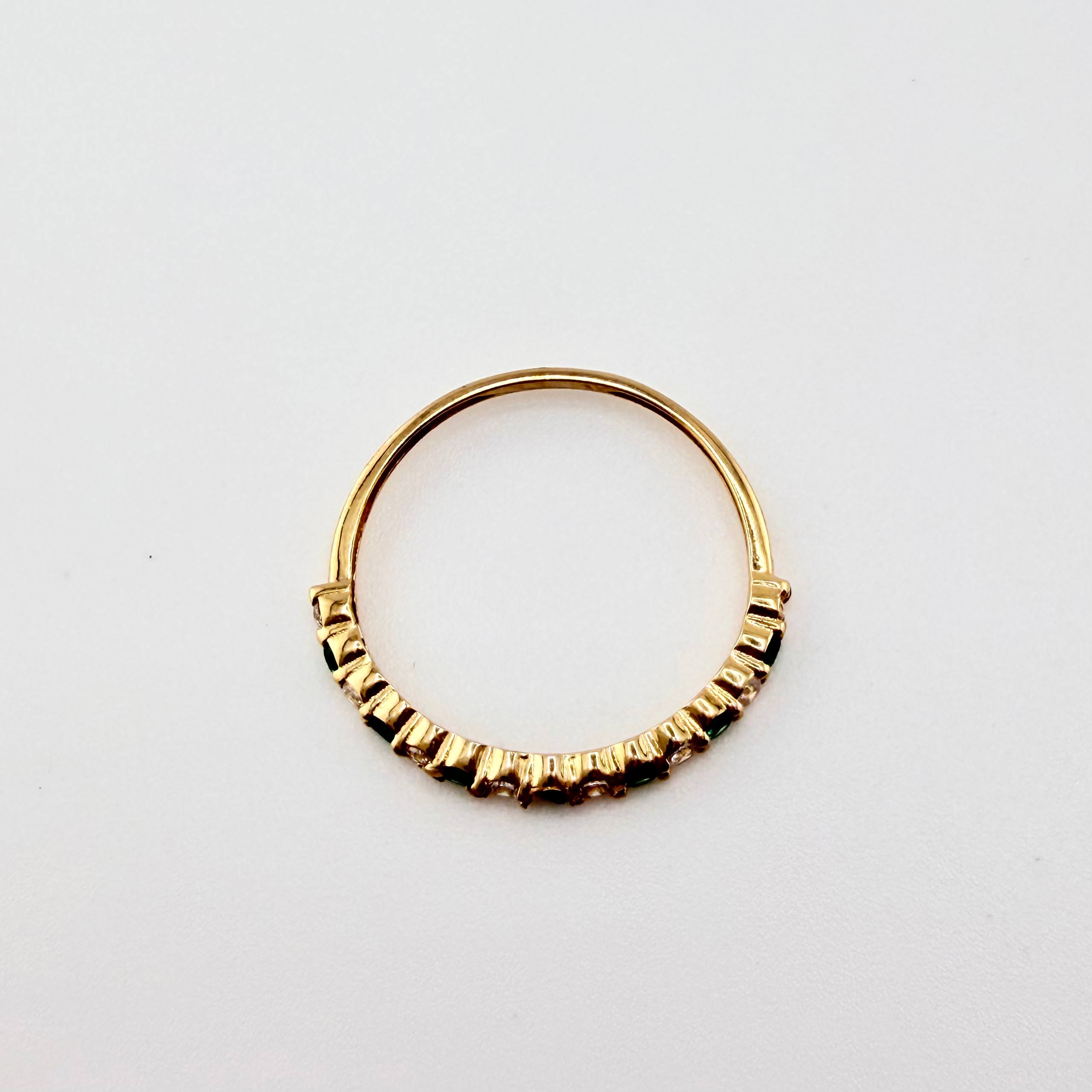 Anillo Churumbela 0.85gr / T5 1/4 / Oro Amarillo 18K ©