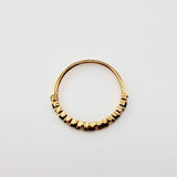 Anillo Churumbela 0.85gr / T5 1/4 / Oro Amarillo 18K ©