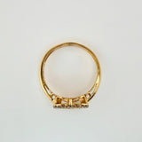 Anillo Corazón Tupido 2.65gr / T7 1/2 / Oro Amarillo 18K ©