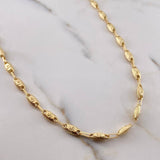 Cadena Rustica Corona RX 11.45gr / 61.5cm / 4.6mm Oro Amarillo 18K $