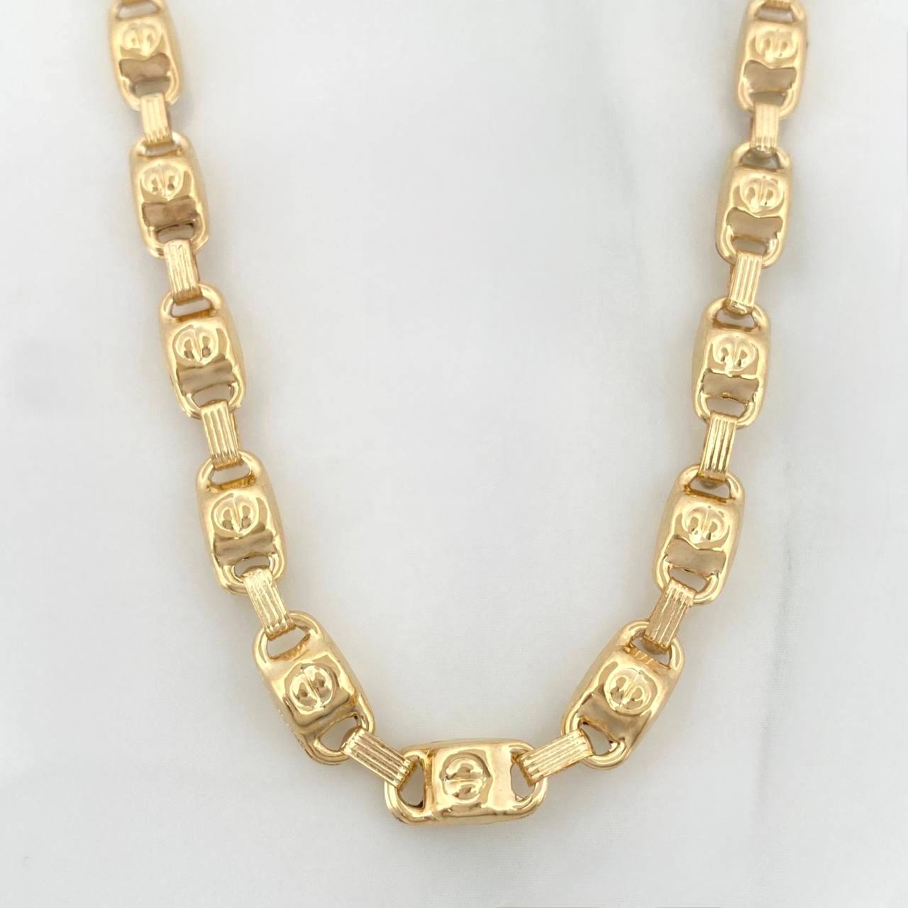 Cadena Rustico Tornillo 16.7 g / 61 cm / 5.07 mm Oro Amarillo 18K