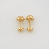 Topos Media Bola 0.65 g / 4 mm Oro Amarillo 18K