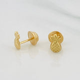 Topos Piña 0.55 g / 4 mm Oro Amarillo 18K