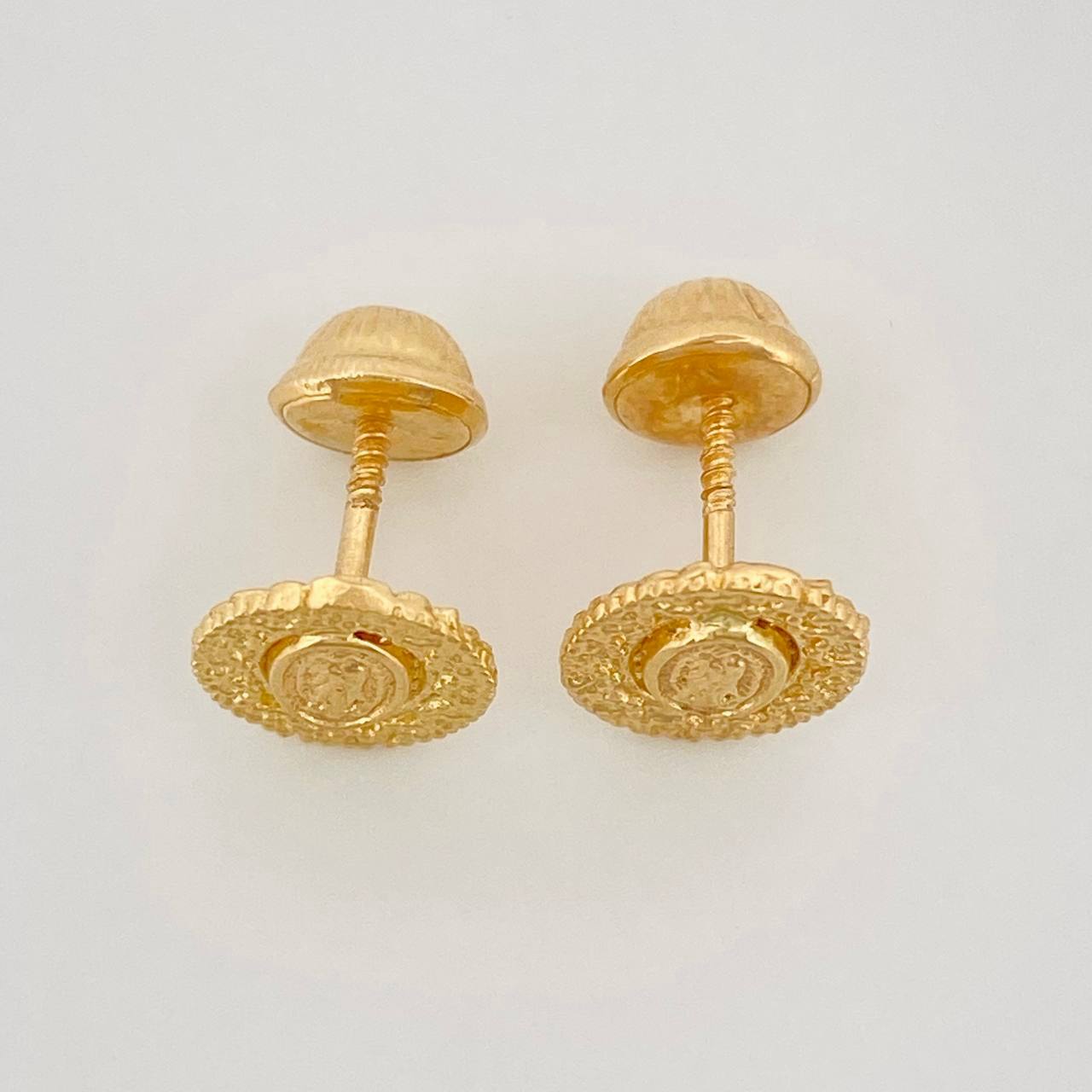 Topos Virgen Guadalupe 1.25 g / 7.4 mm Oro Amarillo 18K