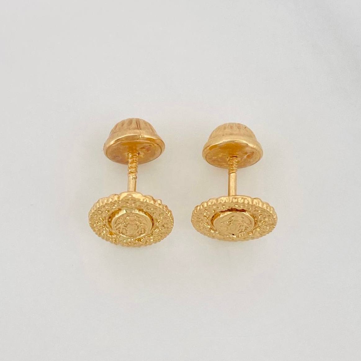 Topos Virgen Milagrosa 1.2 g / 7.3 mm Oro Amarillo 18K