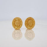 Topos Virgen Milagrosa 1.2 g / 7.3 mm Oro Amarillo 18K