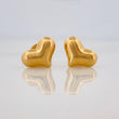 Topos Corazón 0.8 g / 9.6 mm Oro Amarillo 18K